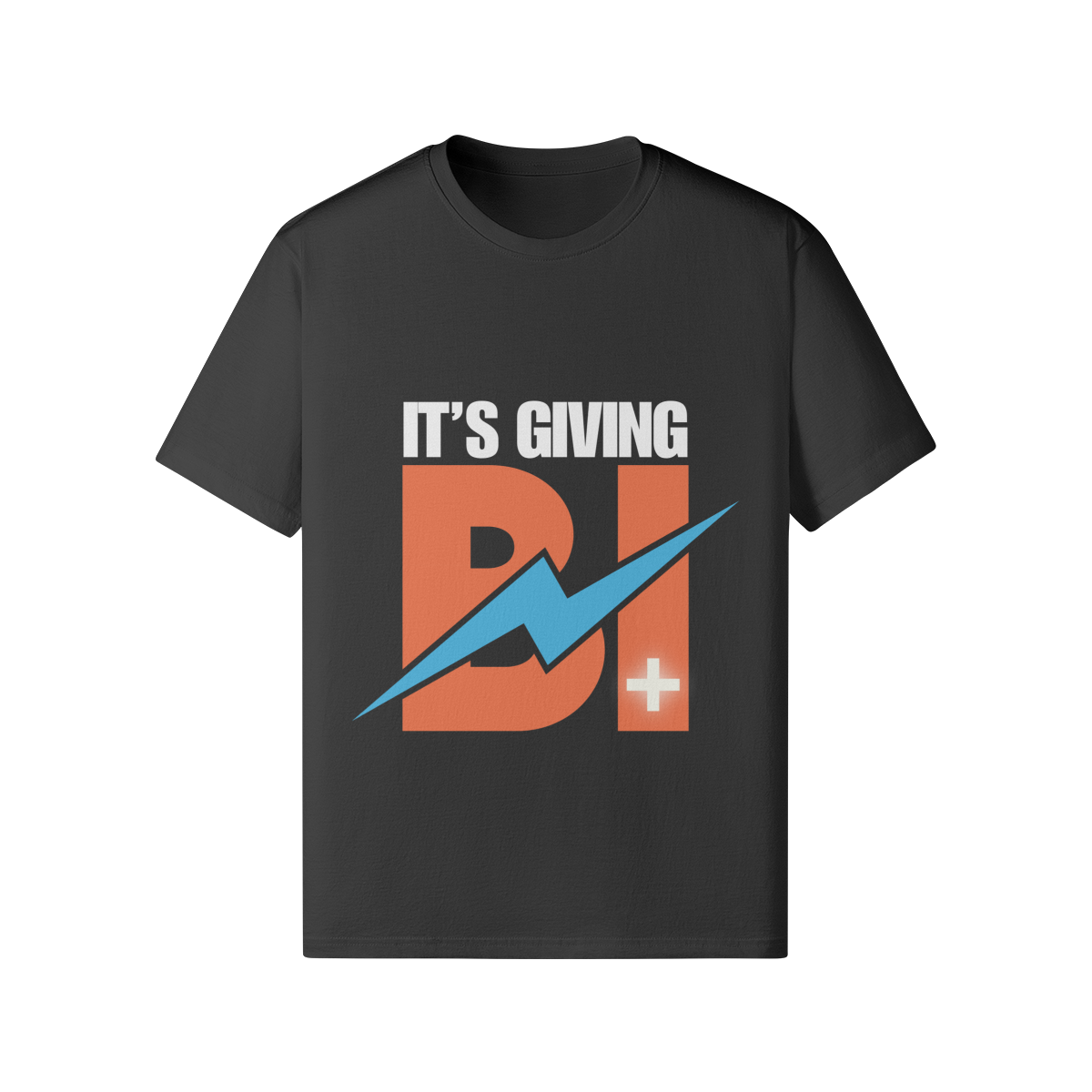 It's Giving Bi+ T-Shirt (Black)