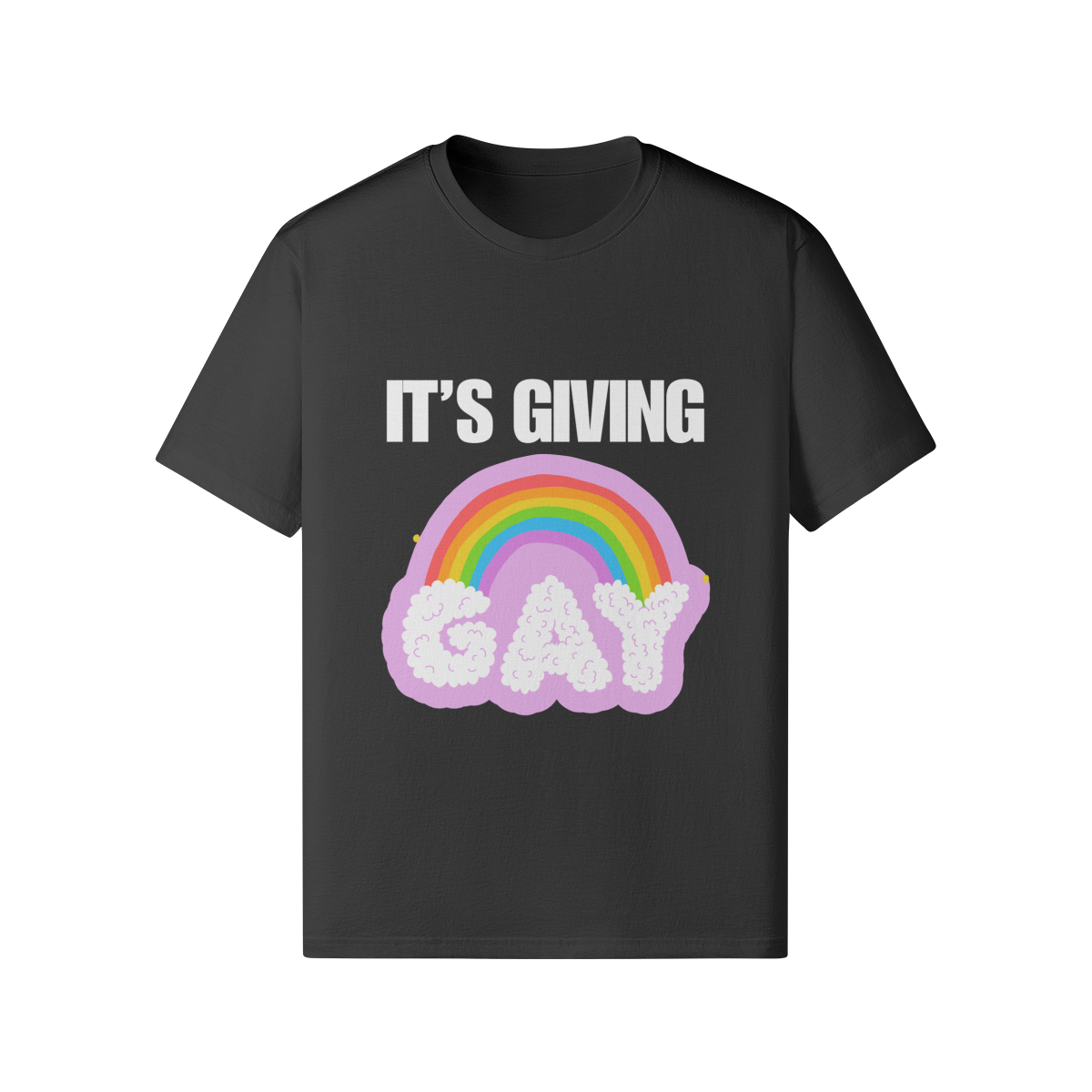 It's Giving Gay T-Shirt (Black)